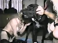 K9 dog sex with a beastie gal
